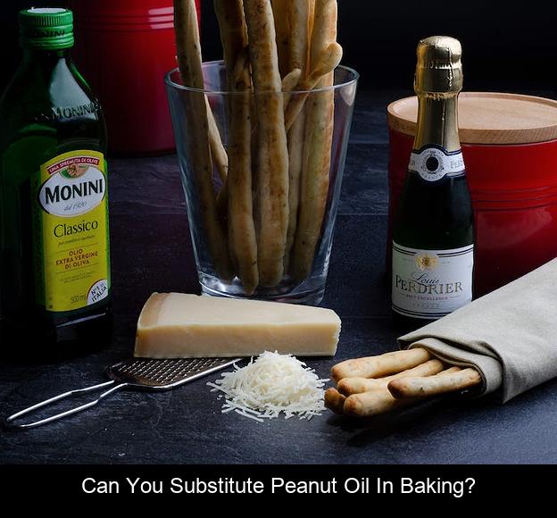 Can you substitute peanut oil in baking?