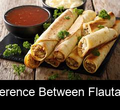 What is the difference between flautas and taquitos?